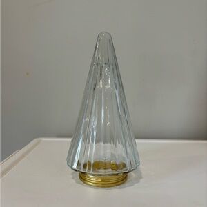 Glass Christmas Tree Decor